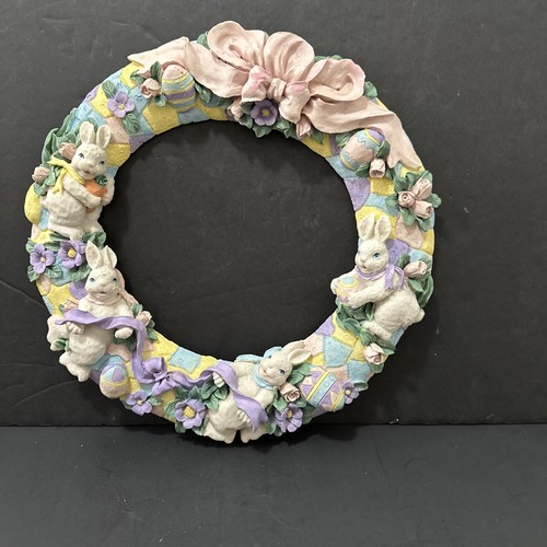 Resin easter wreath - 10.5",